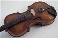 Lot 15 - Stainer violin with case