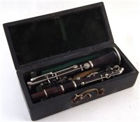 Lot 37 - Metzier & Co. clarinet with case