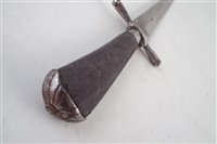 Lot 165 - 19th century continental dagger.