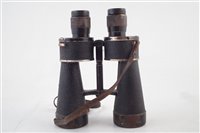 Lot 99 - WWII German Leitz 7X50 binoculars.
