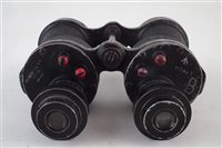 Lot 112 - WW2 British 5X binoculars.