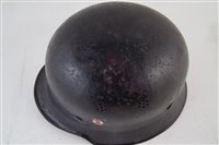 Lot 233 - Third Reich Fire Department steel helmet.