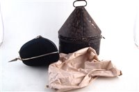 Lot 213 - 5th Volunteer Battalion The Scottish Rifle helmet with case and silk cover