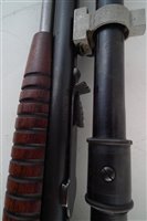 Lot 49 - BSA pump action .22lr rifle,  with Parker Hale Target Scope.