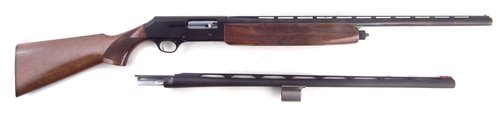 Lot 50 - Browning B-80-SL FAC 5 shot shotgun, together with multichoke Beretta barrel serial number
