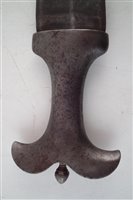Lot 148 - Persian / Indian all steel dagger