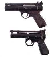 Lot 87 - Two Webley air pistols