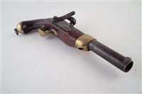 Lot 29 - French percussion M1822 cavalry pistol
