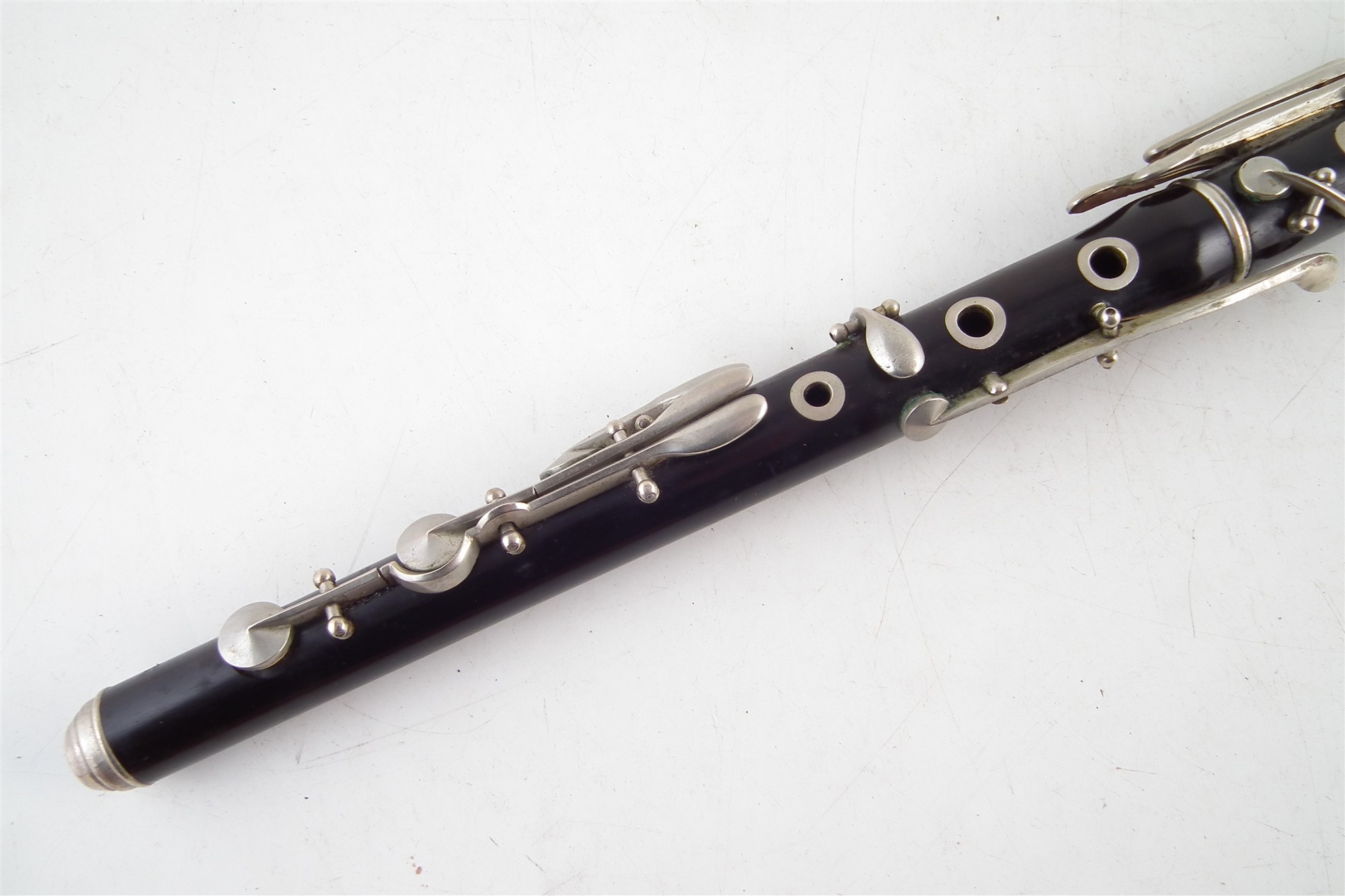 Lot 22 Ebony flute in wood case