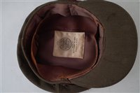 Lot 247 - British Army tunic, cap and Sam Browne for Captain Douglas Foxley Foxwell