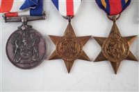 Lot 305 - Collection of WWII overseas war service medals