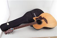 Lot 91 - Applause by Ovation electro acoustic bowl back guitar