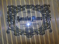 Lot 317 - Yamaha GA1 baby grand piano, instrument number 5894745.