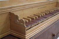 Lot 5 - Modern fretted Clavichord by David Owen