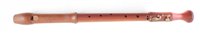 Lot 36 - Tenor recorder in C, (A:440) probably by Schott or similar