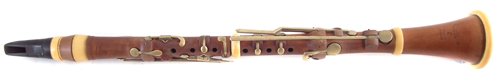 Lot 27 - Boxwood and ivory clarinet by Bilton 93 Westminster Bridge Road