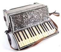 Lot 56 - Pietro accordion with case