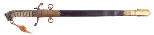 Lot 117 - Mid ship man's dirk by J.R. Gaunt and son