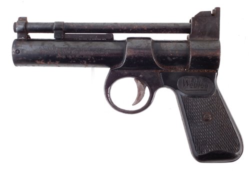 Lot 75 - Webley Junior .177 air pistol