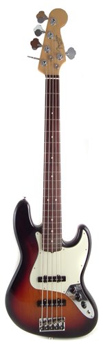 Lot 114 - Fender Jazz Bass guitar with hard case