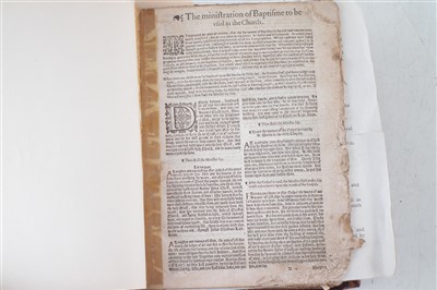 Lot 194 - "Breeches" Bible, Robert Barker, London 1606.