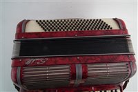 Lot 27 - Scandalli accordion with case