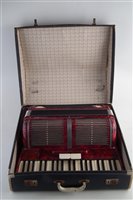 Lot 27 - Scandalli accordion with case