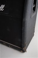 Lot 130 - Marshall Cab speaker 4x1 1960 lead reflex