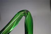 Lot 203 - Murano glass face vase