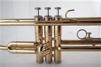 Lot 55 - Blessing Scholastic Trombone, together with a Arbiter Trumpet both with cases