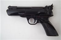 Lot 84 - Webley Tempest .22 air pistol with box