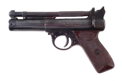 Lot 82 - Webley Premier .22 air pistol