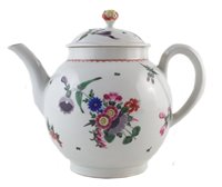 Lot 218 - Worcester teapot circa 1770