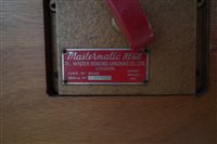 Lot 22 - Mastermatic 'Master Football Game' penny slot machine