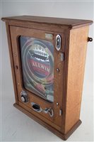 Lot 33 - Allwin Deluxe penny slot pinball machine