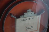 Lot 34 - Win Cigarettes penny slot pinball machine