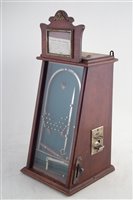 Lot 47 - French slot machine, stamped inside A Bessmann