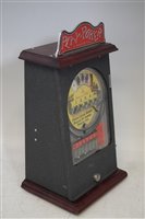 Lot 48 - Play Poker 'Game of Skill' reproduction counter top slot machine