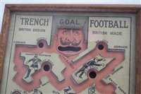 Lot 54 - WW1 British Propaganda Trench Football pinball game