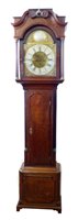 Lot 285 - A mid 18th century mahogany long-case clock by Thomas Moyle of Nantwich.