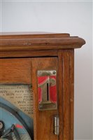 Lot 71 - Wondermatic 'Win and Place' penny slot pinball machine