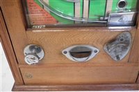 Lot 71 - Wondermatic 'Win and Place' penny slot pinball machine