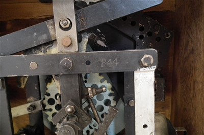 Lot 77 - Bryan's Twelve Win Clock, numbered 844