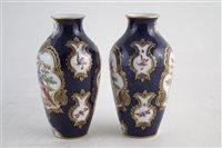 Lot 221 - Pair of Samson vases after Worcester