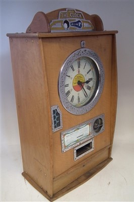 Lot 96 - Bryan's The Clock penny slot machine