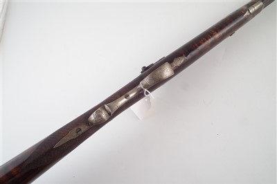 Lot 24 - Percussion sporting gun by S. Conway of Stockport
