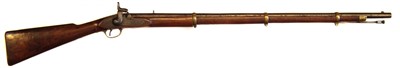 Lot 17 - Indian percussion three band musket