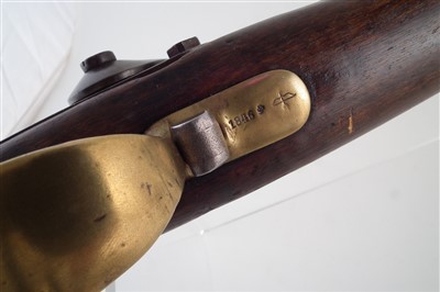 Lot 31 - Russian percussion .700 calibre carbine dated 1846