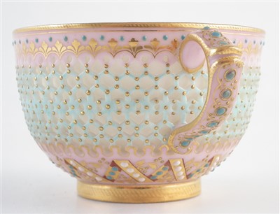 Lot 255 - Royal Worcester reticulated cup by George Owen