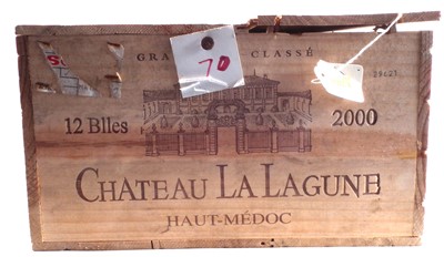 Lot 99 - Chateau La Lagune, 2000, original wooden case.